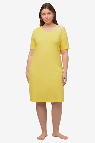 Ulla Popken Nightgown in Yellow: front