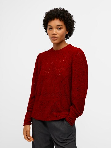 OBJECT Blouse 'Feodora' in Red: front