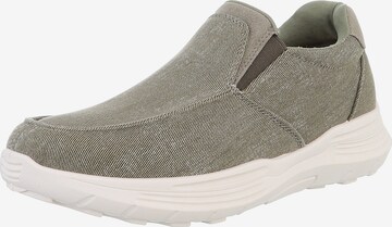 CoolWalk Classic Flats in Green: front