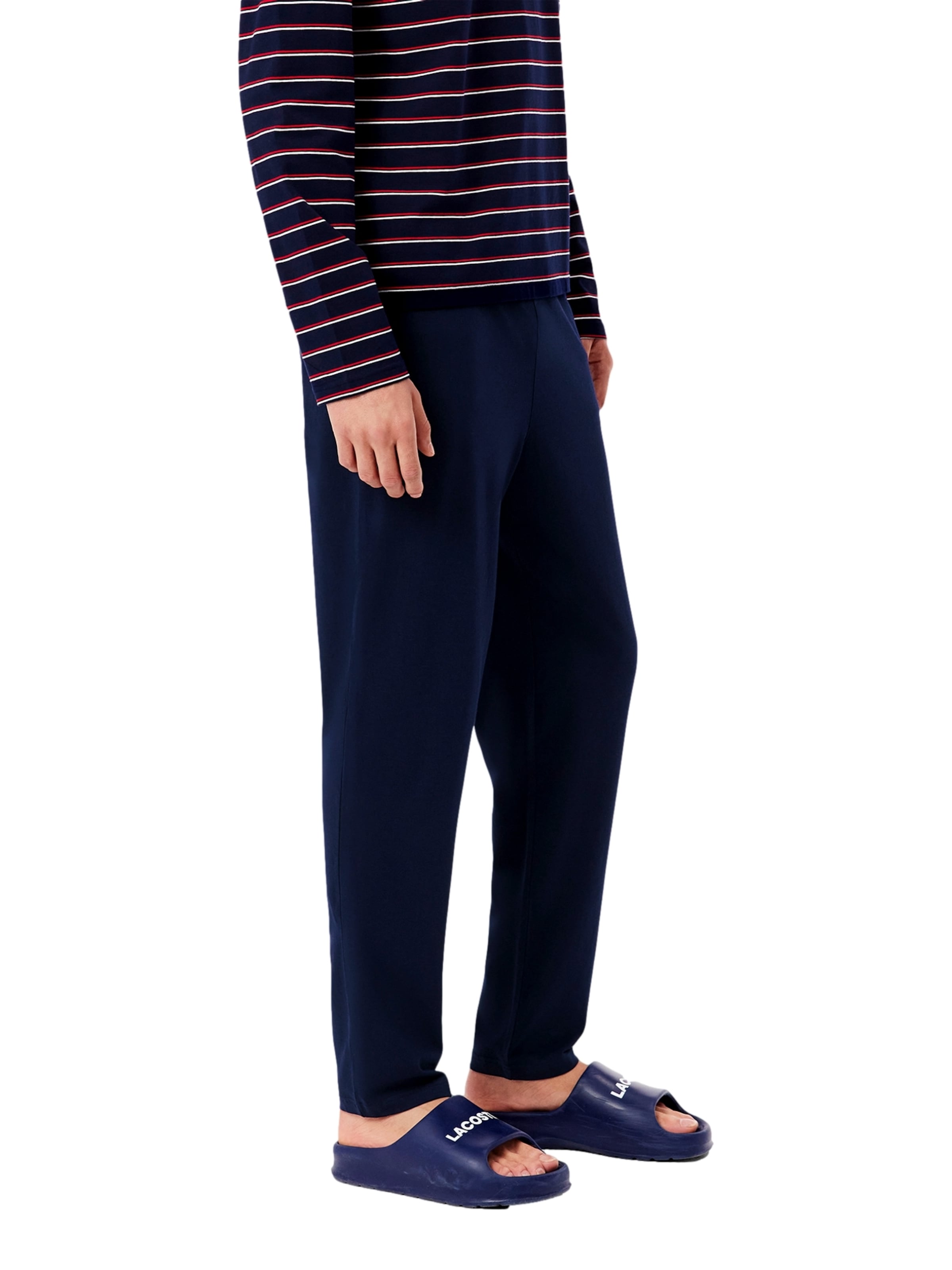 LACOSTE Pyjama lang in Zwart