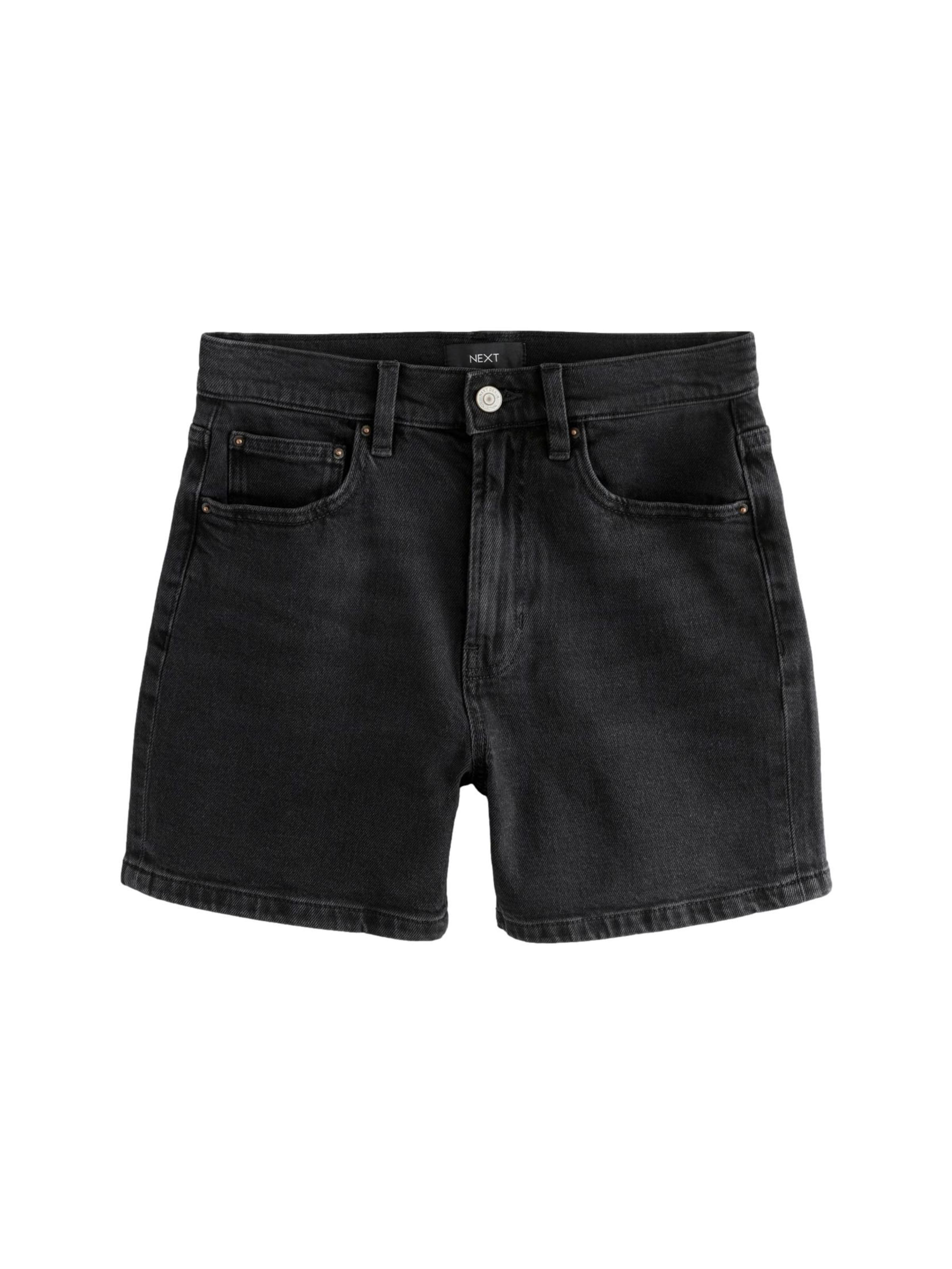 Next Regular Jeans in Black: front