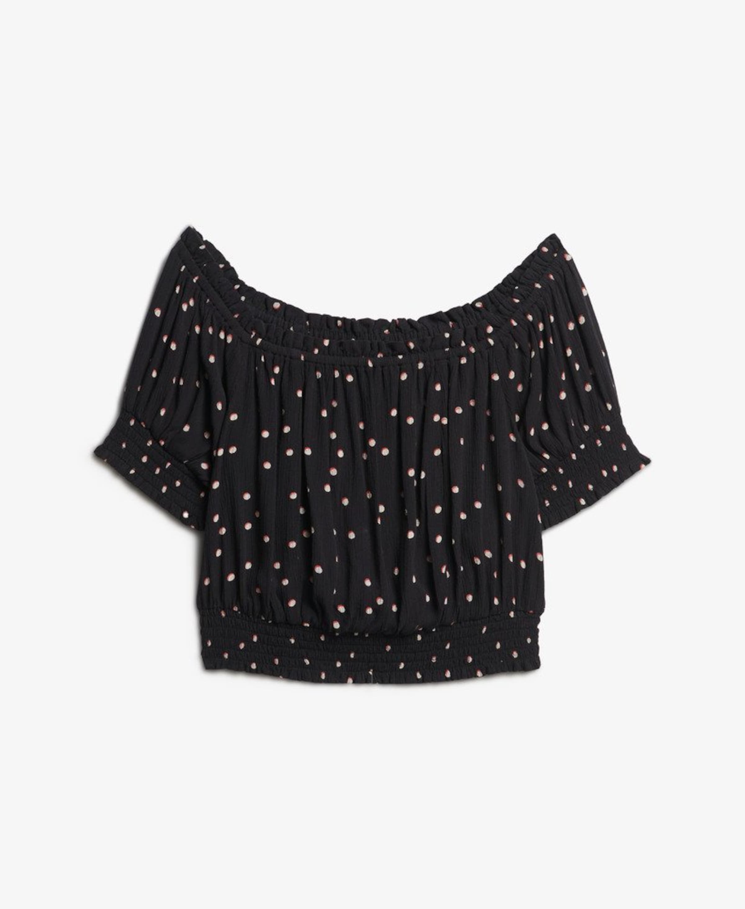 Superdry & Co Blouse in Zwart: voorkant