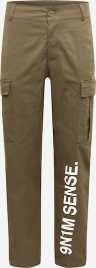 9N1M SENSE Cargo trousers 'Sense' in Khaki / White, Item view