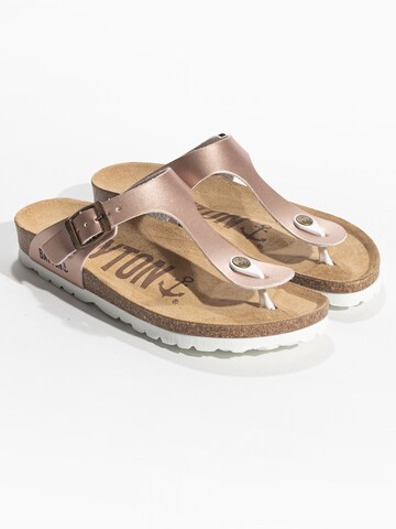 Bayton Teenslipper 'MERCURE' in Beige