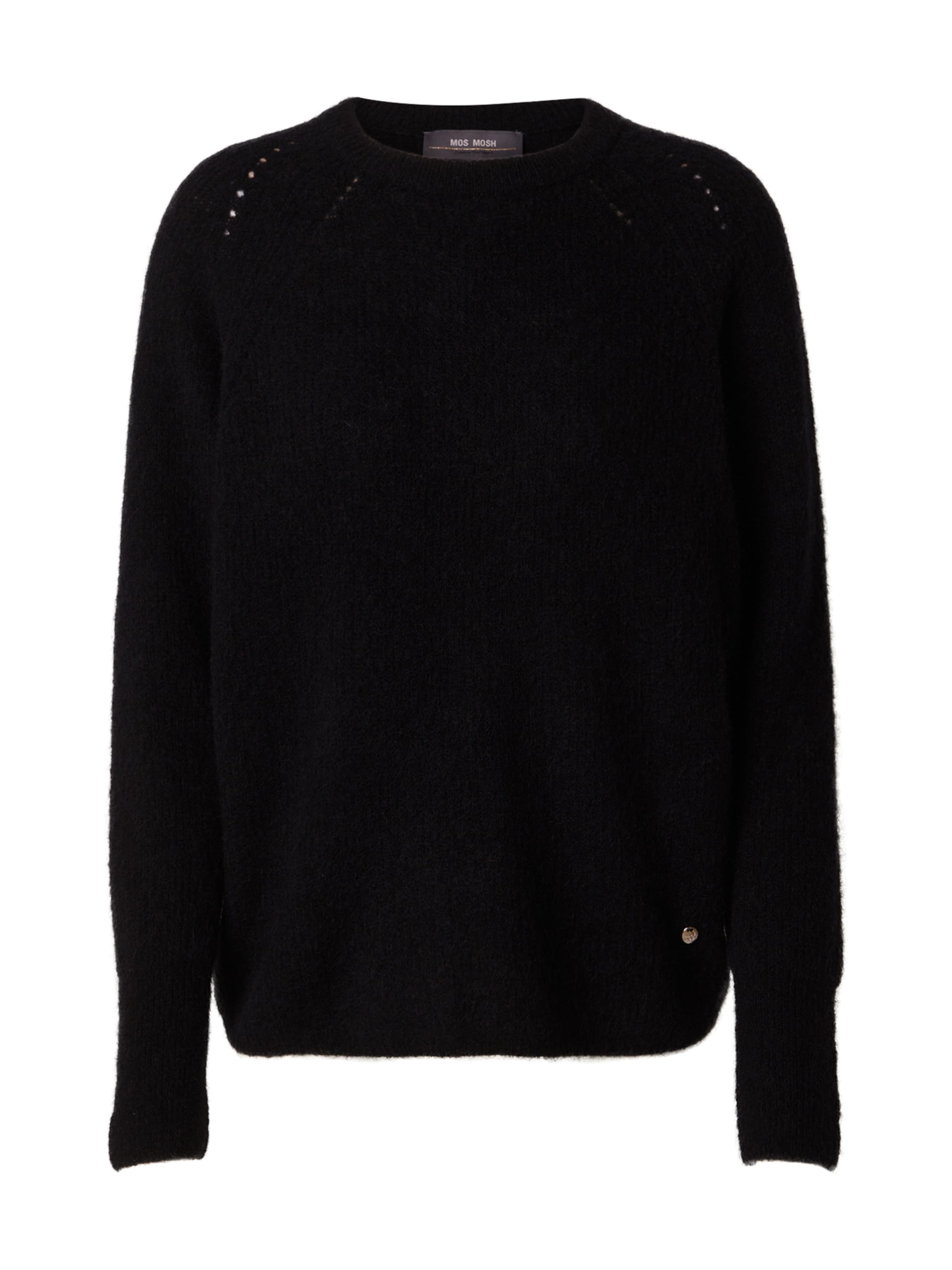 MOS MOSH Πουλόβερ σε μαύρο: μπροστά