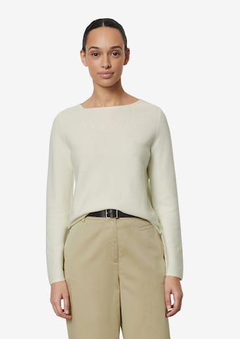 Marc O'Polo Sweater in White: front