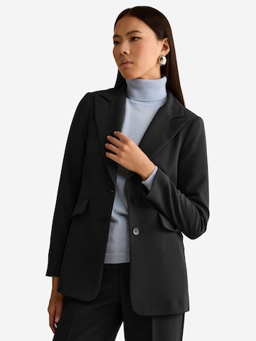 Il Lanificio - Blazer en negro: frente