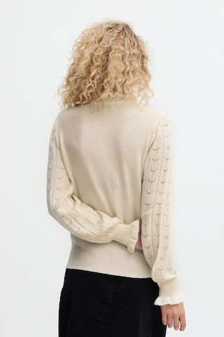 b.young Strickpullover in Beige