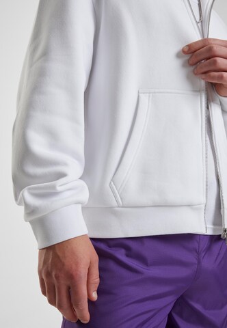 Urban Classics Sweatjakke i hvid