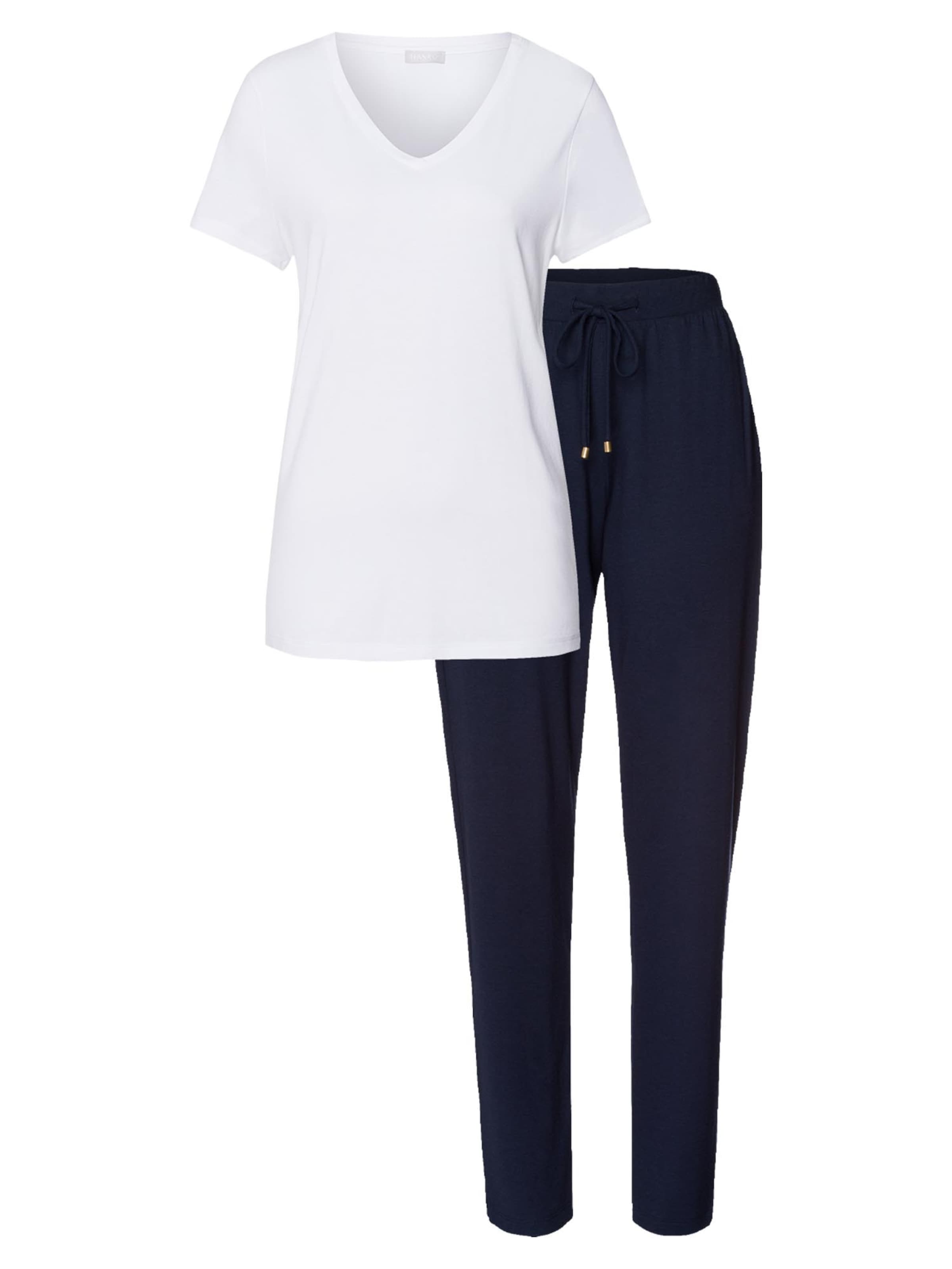 Hanro Pyjama 'Sleep & Lounge'‌‌‌‌‌‌‌ in Mischfarben: Vorderseite