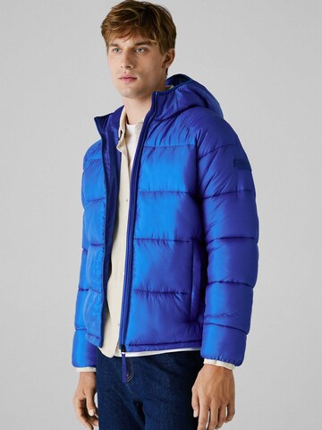 Giacca di mezza stagione 'MICRO RIPSTOP PUFFER' di Red Bull Racing x Pepe Jeans in blu