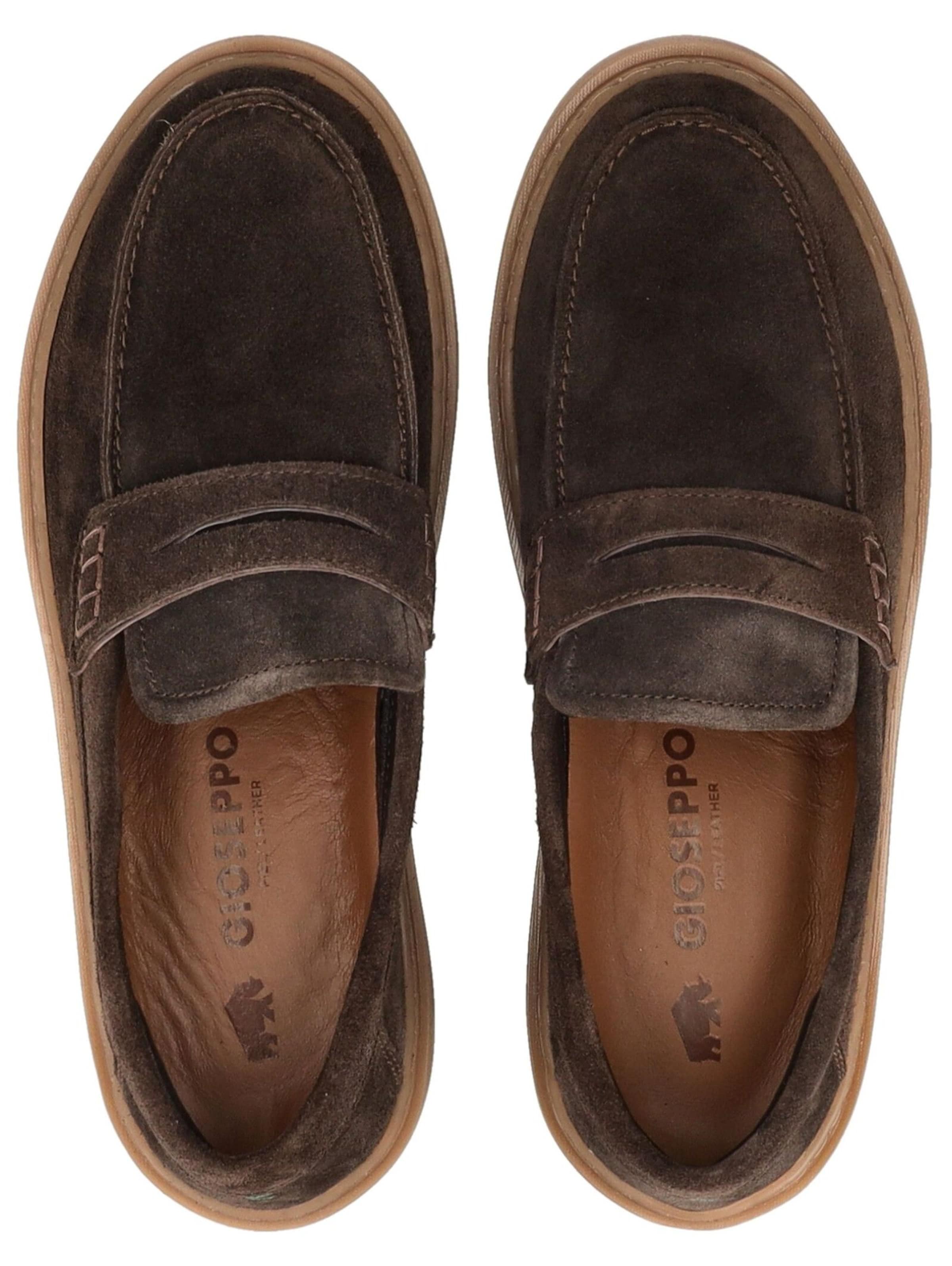 GIOSEPPO Slipper in Braun: oben