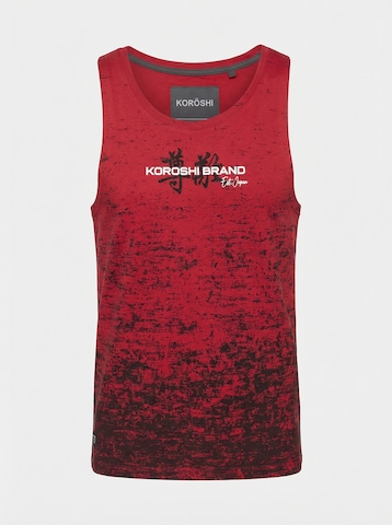 KOROSHI Футболка в Красный: спереди