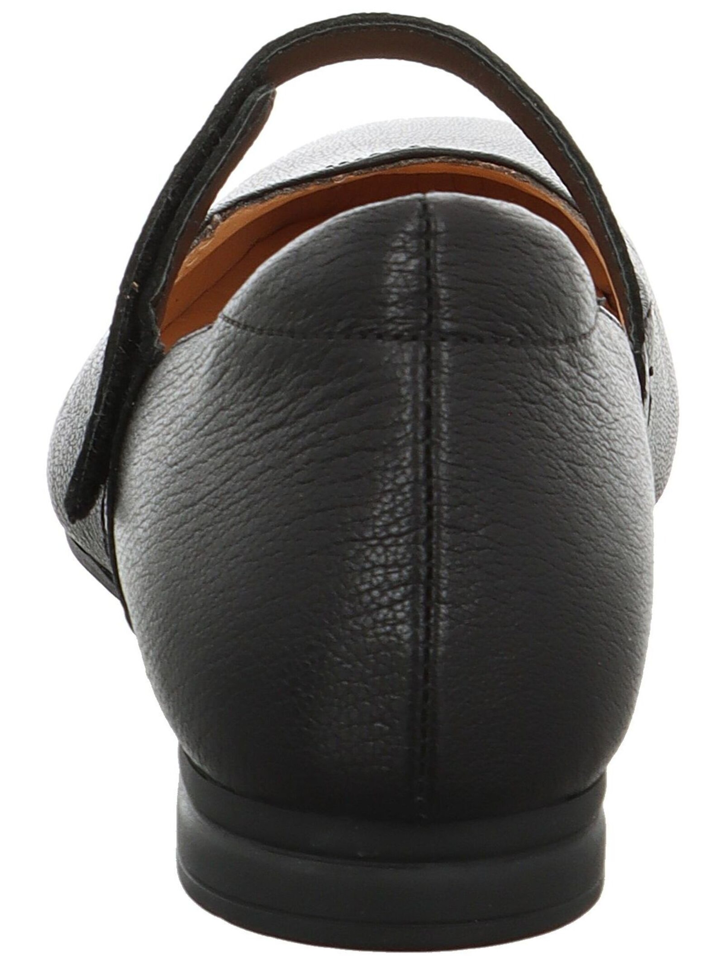 THINK! Riemchenballerina in Schwarz