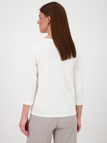 T-shirt monari en blanc