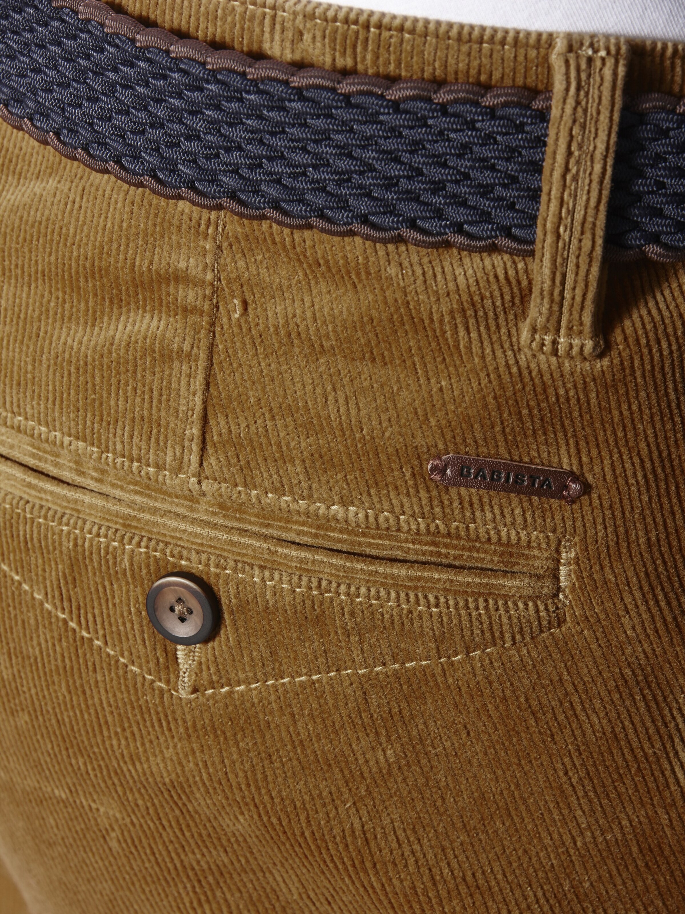 BABISTA Regular Pants 'Babestini' in Yellow