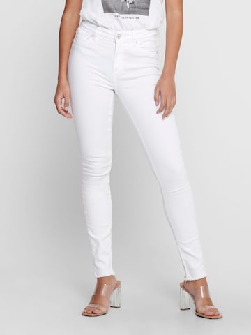 ONLY Baggy Jeans 'Blush' in White