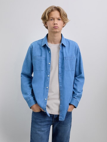 Fit confort Chemise Scalpers en bleu