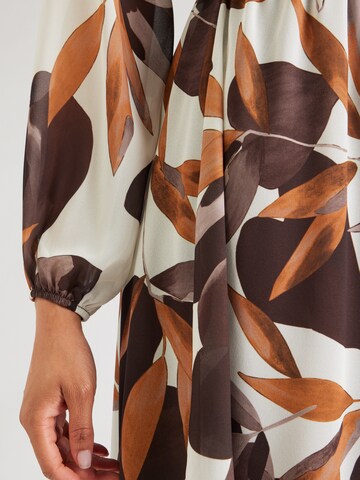 Robe 'Hi44llaa' ZABAIONE en marron