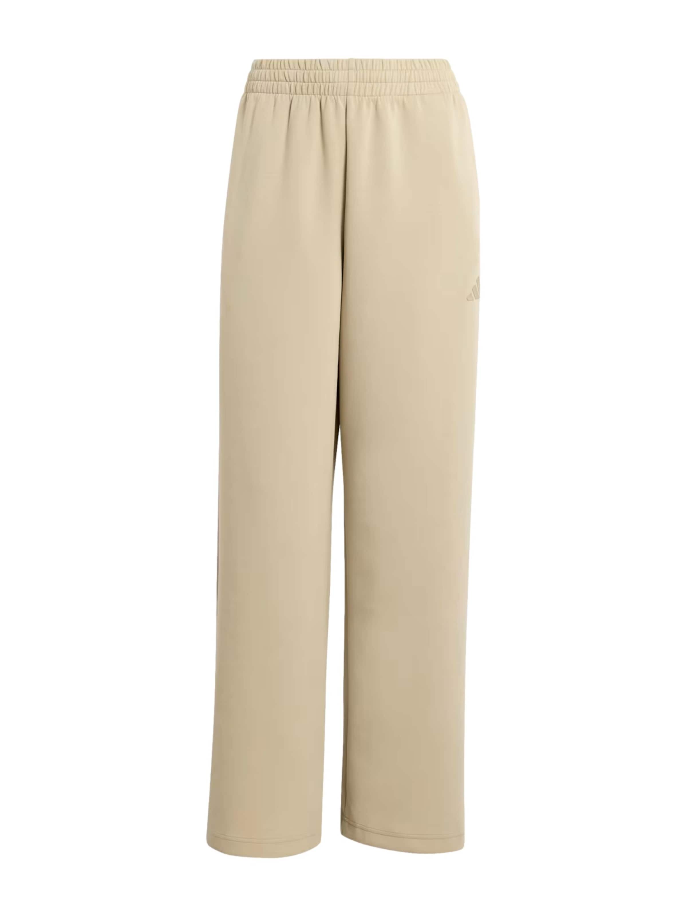 ADIDAS PERFORMANCE - regular Pantalón deportivo en beige: frente