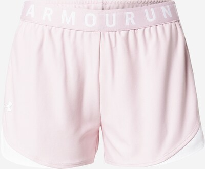 Sportinės kelnės 'Play Up Shorts 3.0' iš UNDER ARMOUR, spalva – rožių spalva / balkšva, Prekių apžvalga