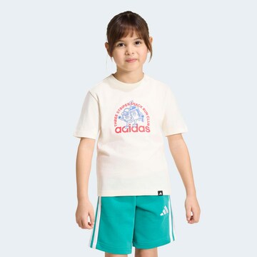 ADIDAS SPORTSWEAR Shirt in Beige: front
