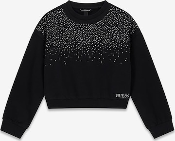 GUESS Sweatshirt in Black: front