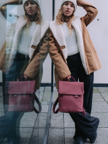 ZWEI Backpack 'MADEMOISELLE.M MR8' in Red