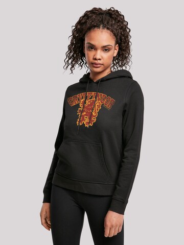 Sweat-shirt 'Harry Potter Gryffindor Sport Emblem' F4NT4STIC en noir : devant