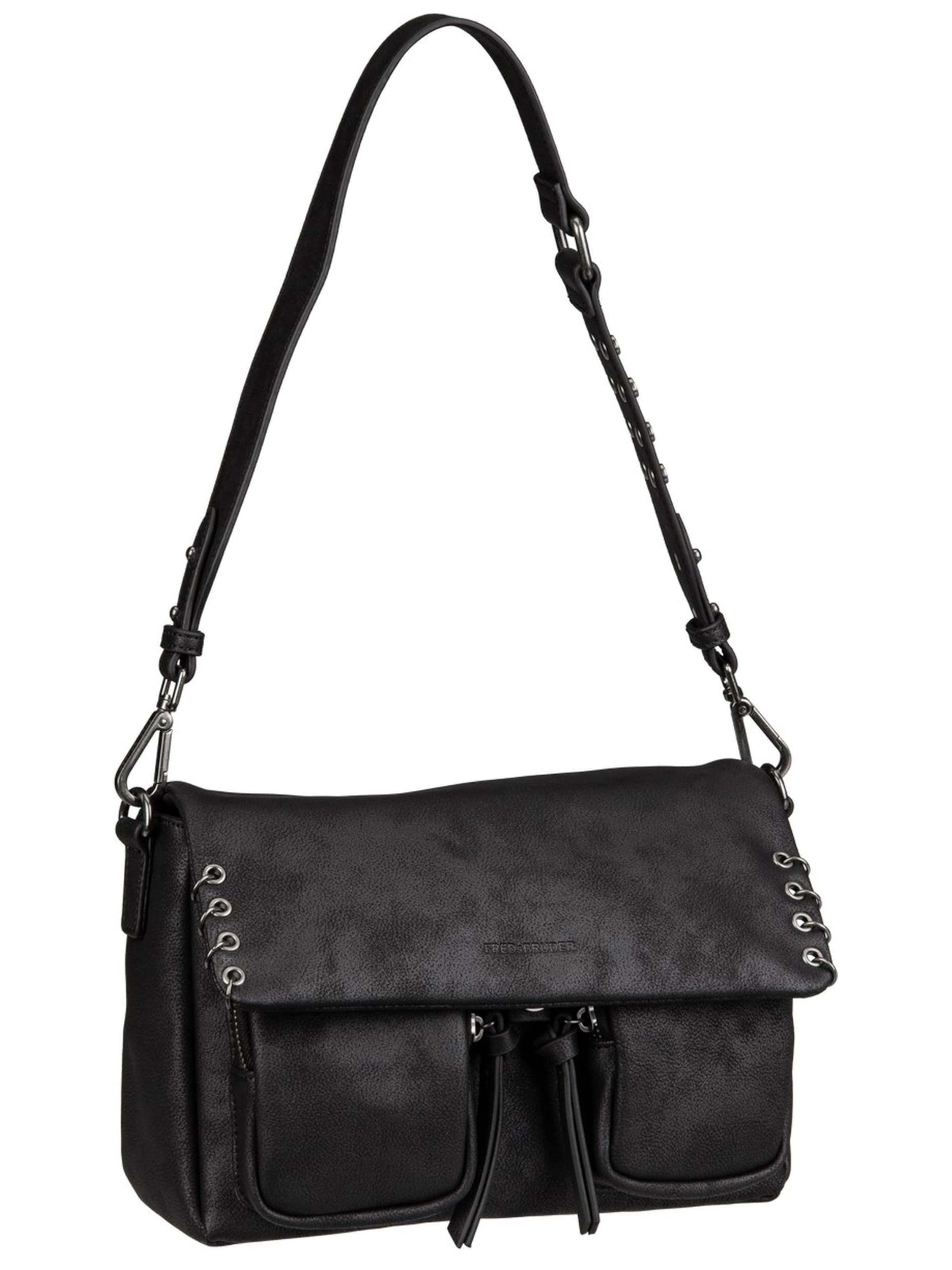 FREDsBRUDER Handbag 'Rebel At Heart Big' in Black: front