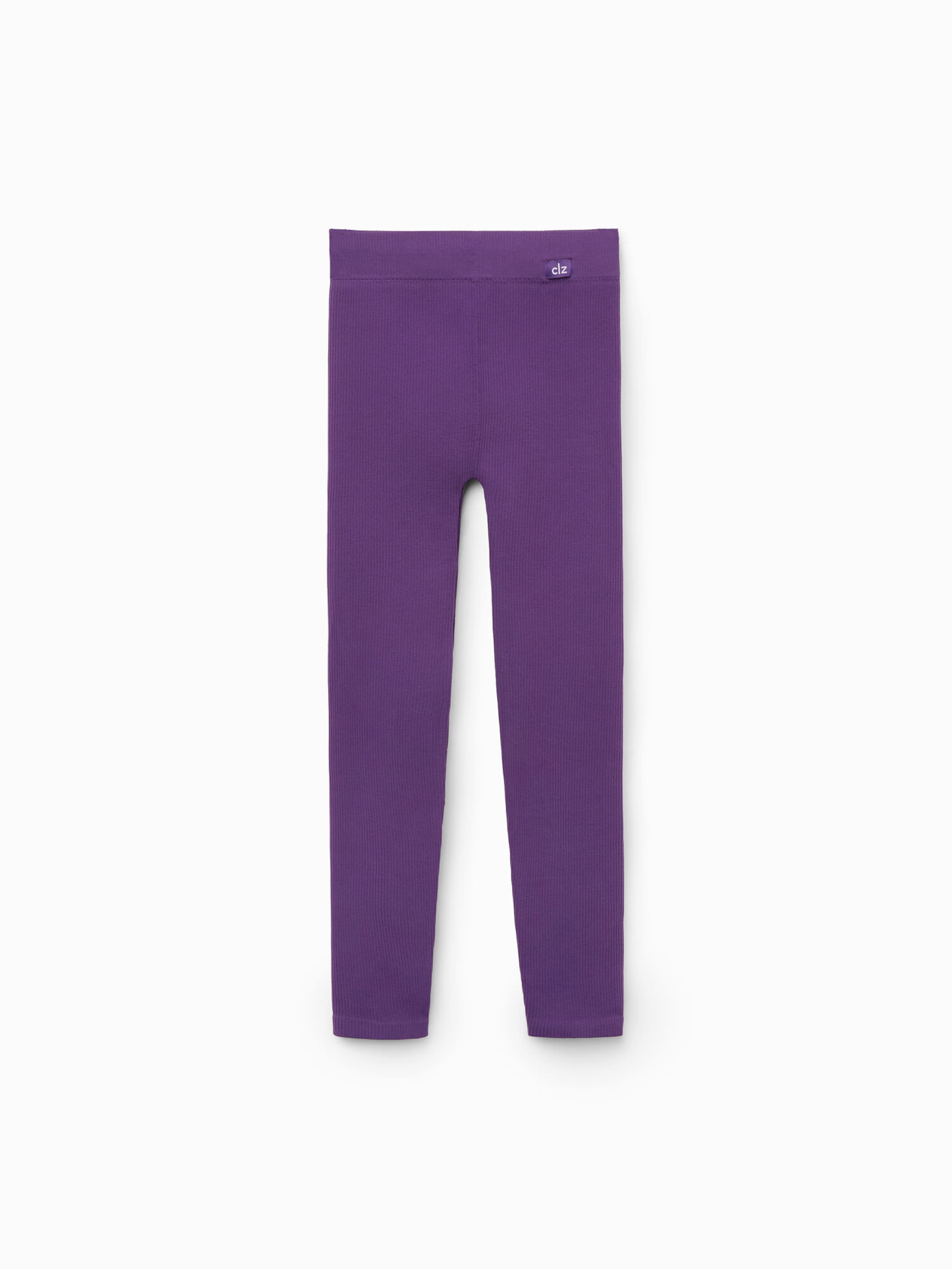 CALZEDONIA Skinny Leggings in Purple: front