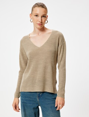 Koton Pullover in Beige: Vorderseite