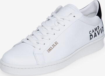 CAMP DAVID Sneakers in White: front