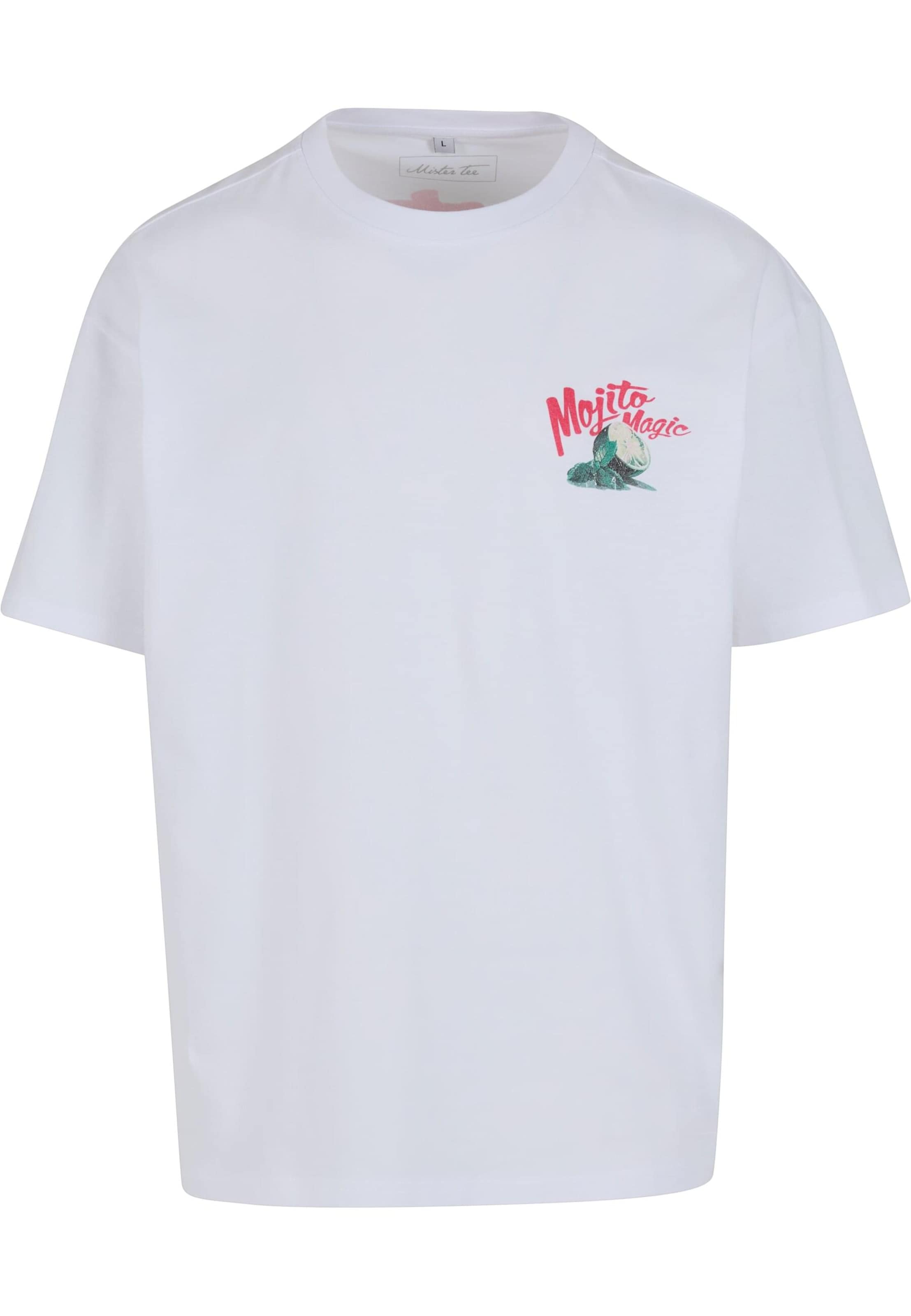 Mister Tee T-Shirt 'Cuban' en XXXL en vert / rouge / blanc, Vue avec produit