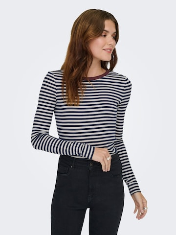ONLY Shirt 'elene' in Blauw