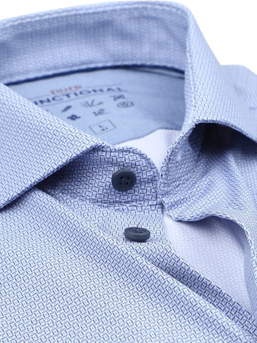 PURE Slim fit Button Up Shirt in Blue