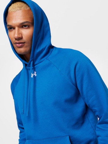 UNDER ARMOUR Αθλητική μπλούζα φούτερ σε μπλε