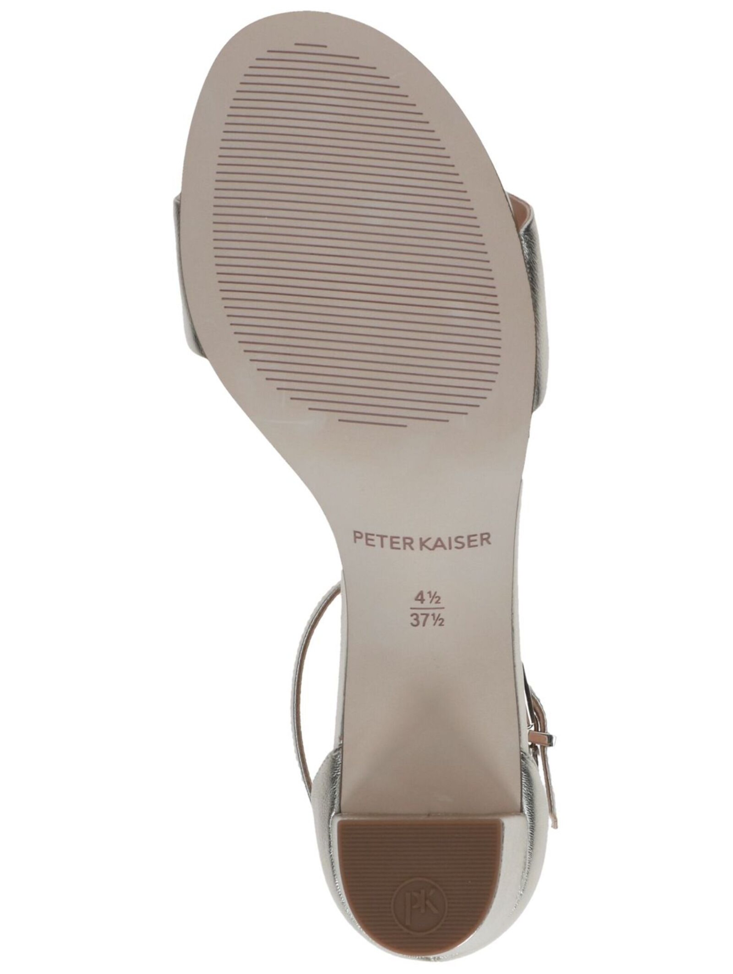 PETER KAISER Sandalen met riem in Goud