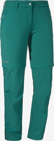 Schöffel Outdoorhose in Grün: predná strana