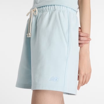 Regular Pantalon de sport new balance en bleu