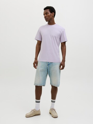 JACK & JONES Shirt 'JJSUMMER VIBES' in Purple
