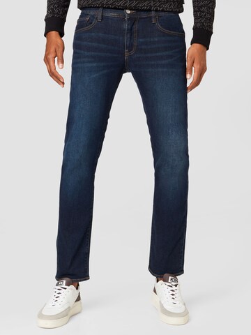ARMANI EXCHANGE Regular Jeans i blå: framsida
