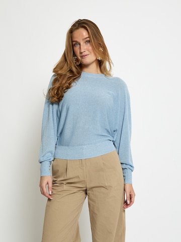 minus - Top 'Dana' en azul: frente