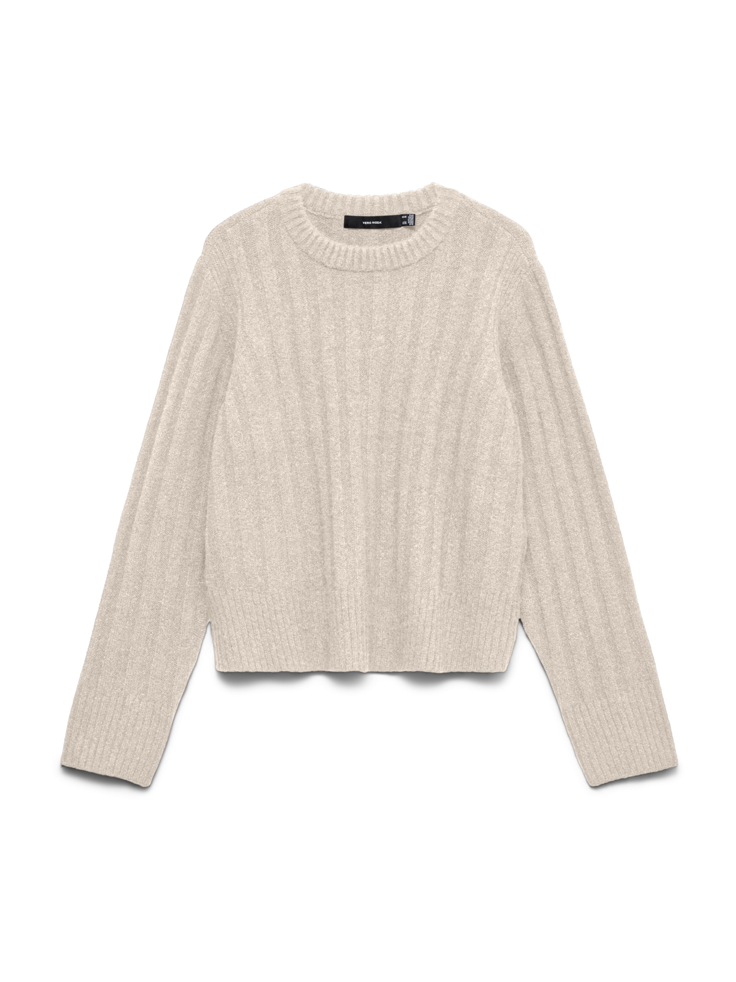 VERO MODA Trui 'VMBANG' in XS in de kleur Lichtbeige, Productweergave