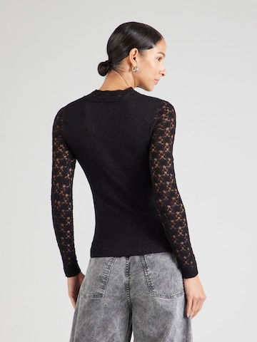 Karl Lagerfeld Pullover 'FAN' i sort