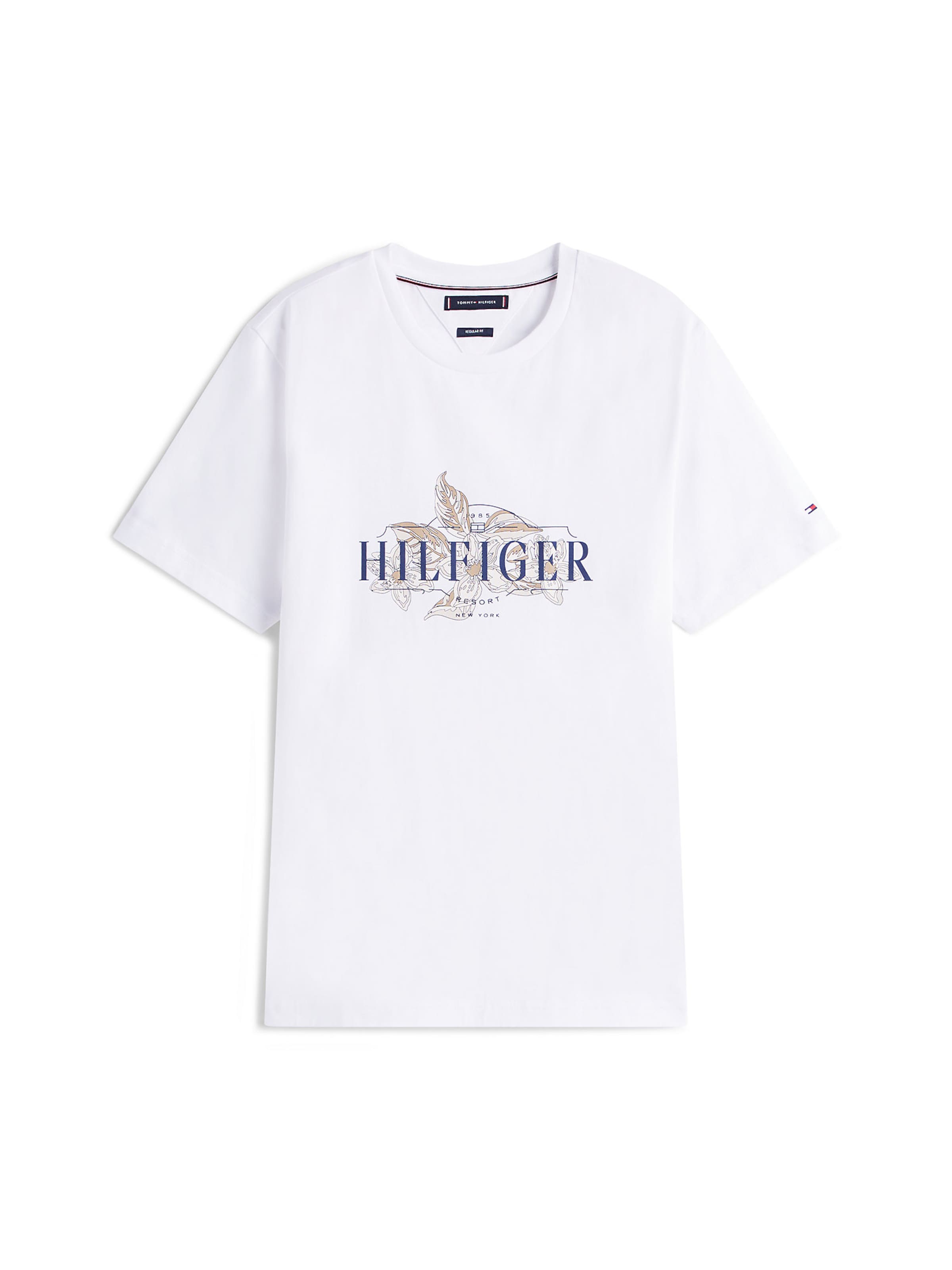 TOMMY HILFIGER T-Shirt in Weiß: Vorderseite