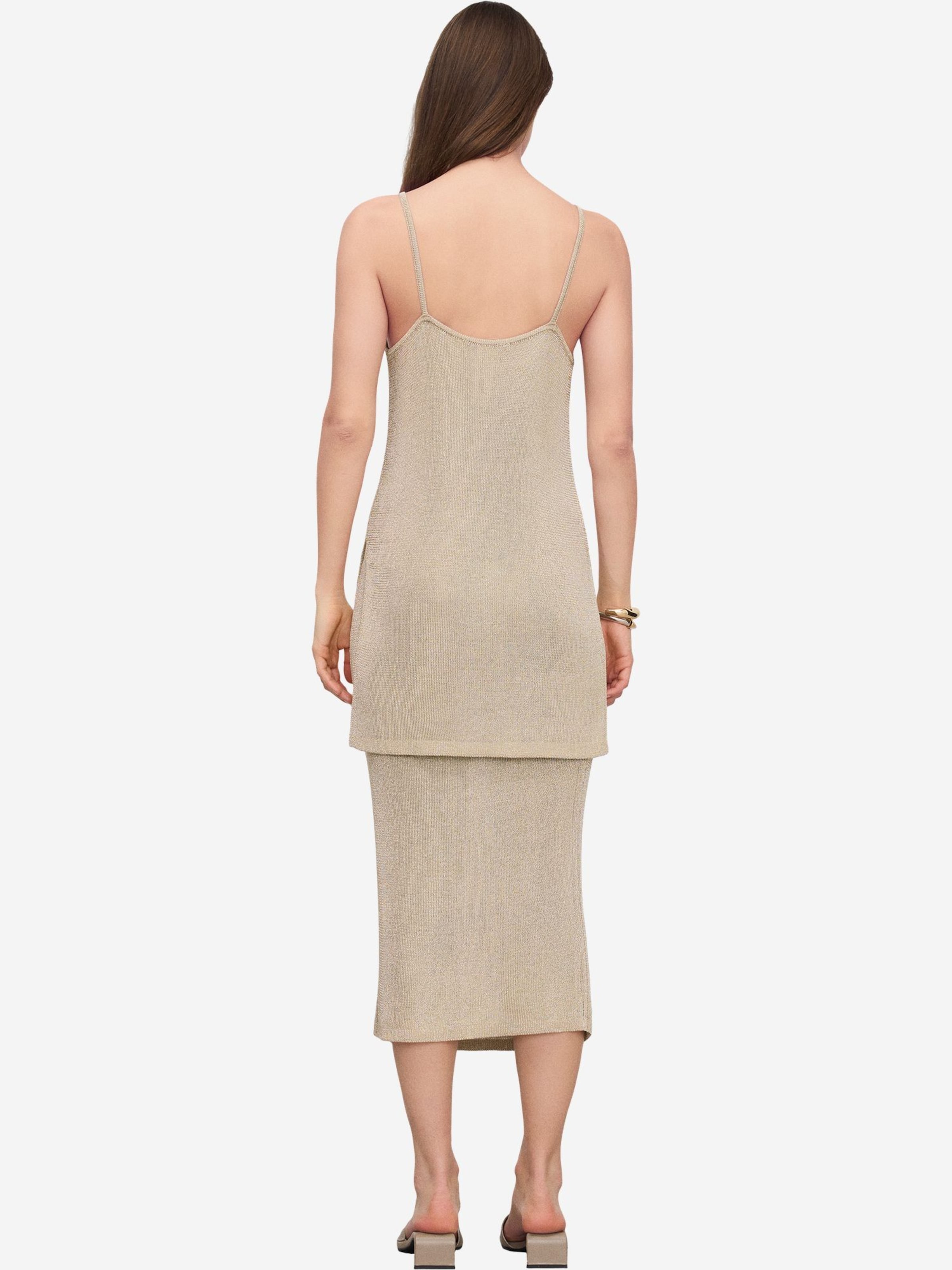 Adolfo Dominguez Φούστα σε χρυσό