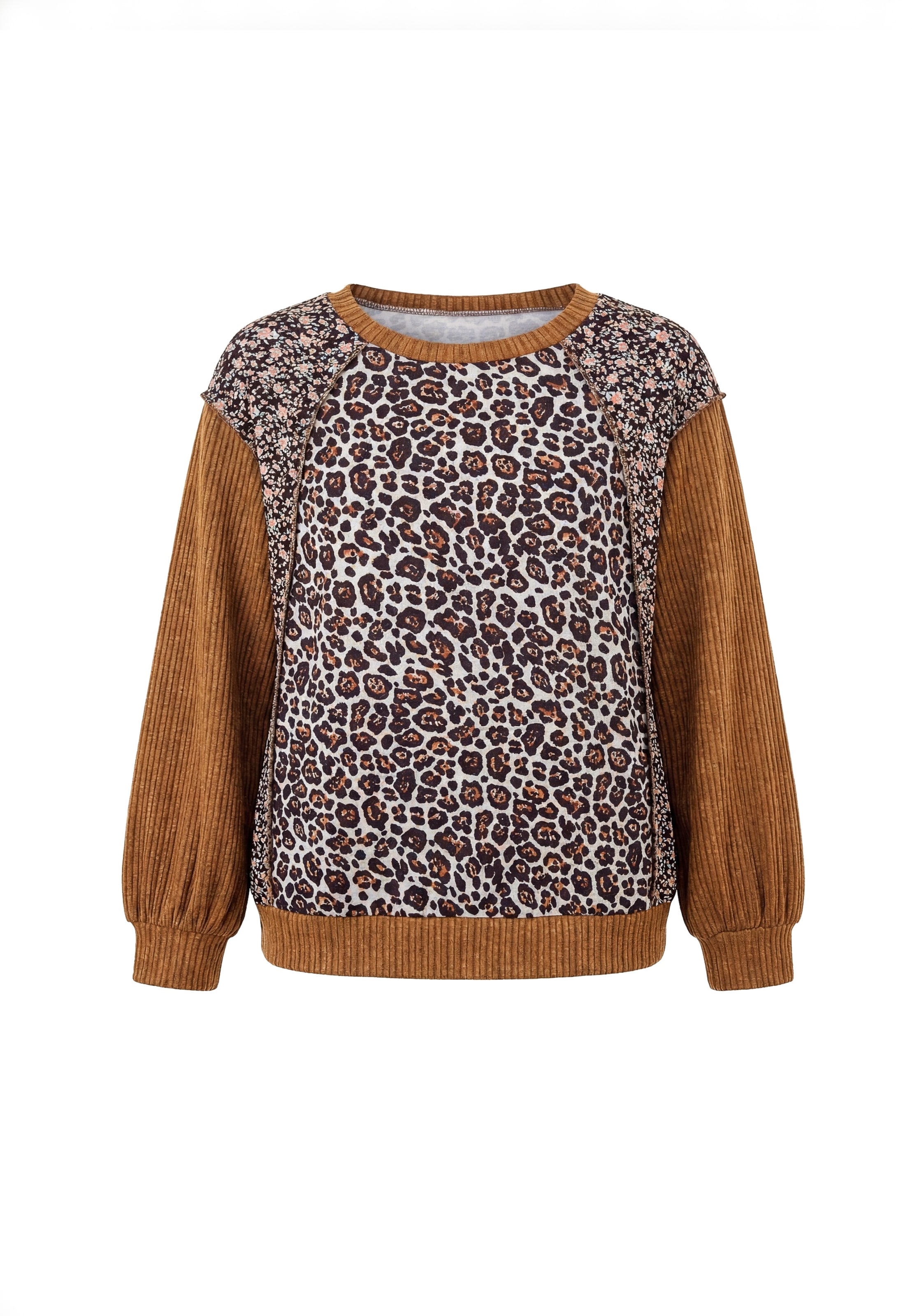 usha BLACK LABEL - Sudadera en marrón: frente