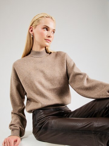 Hailys Pullover 'Zo44e' in Grau: Vorderseite