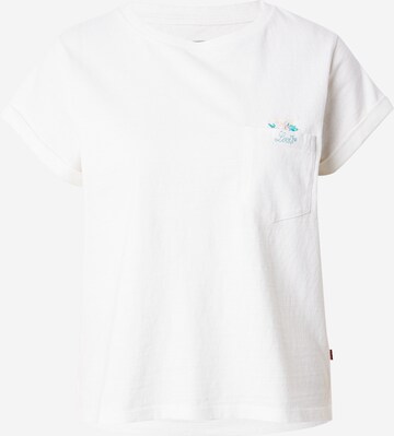 LEVI'S ® T-shirt 'MARGOT' i vit: framsida